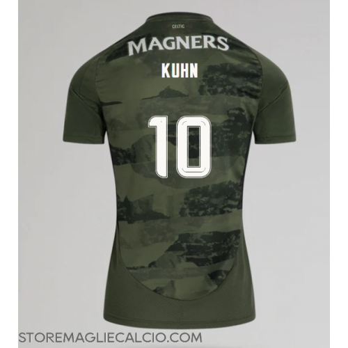 Celtic Nicolas Kuhn #10 Maglia Gara Terza Repliche 2024-25 Maniche Corte Celtic Nicolas Kuhn #10 Maglia Gara Terza Repliche 2024-25 Maniche Corte